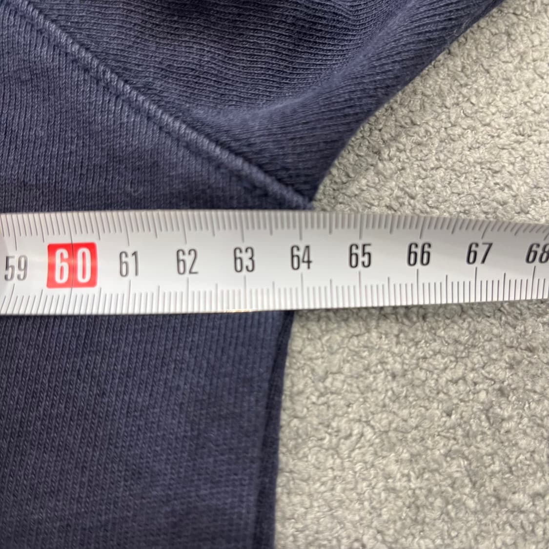 2XL 메종키츠네 폭스헤드 네이비 맨투맨 상품이미지6