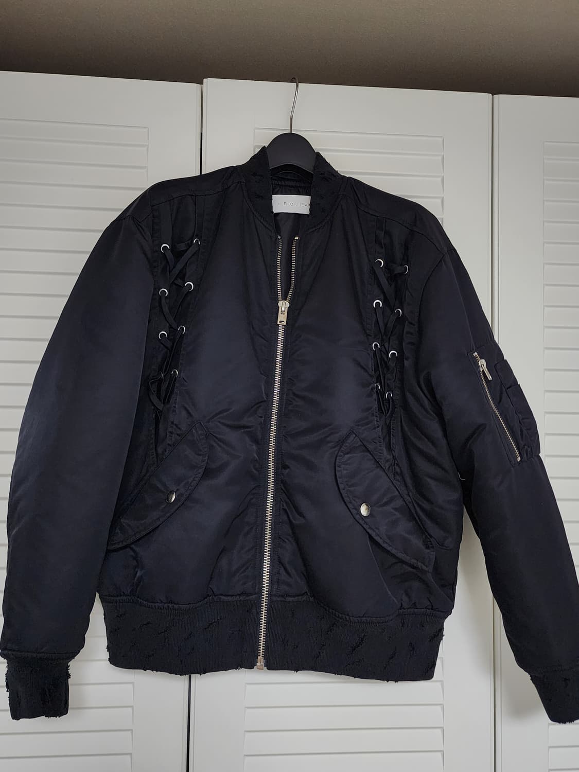 Iro 한섬 수입  오리털 봄버 패딩 새상품 상품이미지2