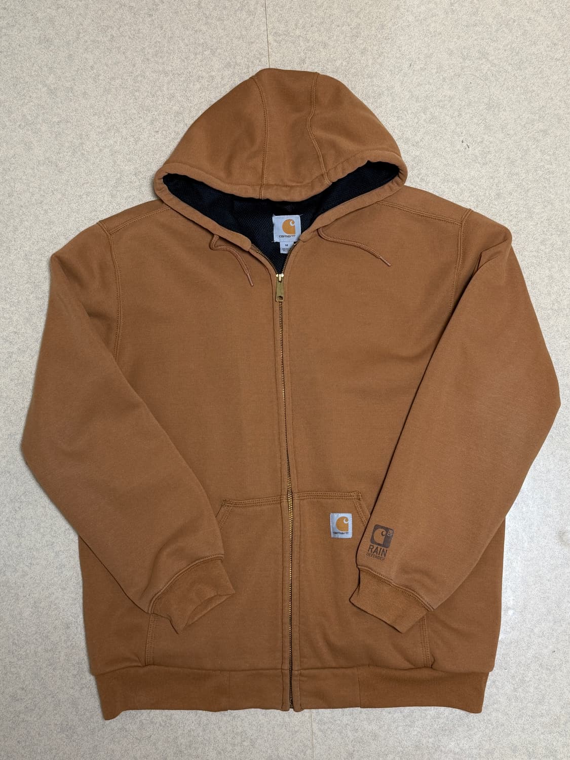 Carhartt 칼하트 카멜 후드집업 M 사이즈 상품이미지1