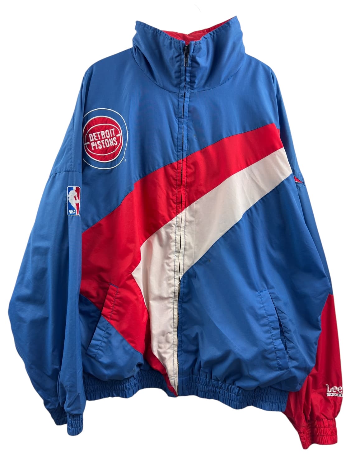 90S LEE NBA 디트로이트 피스톤즈 블루레드 바람막이1328 상품이미지1