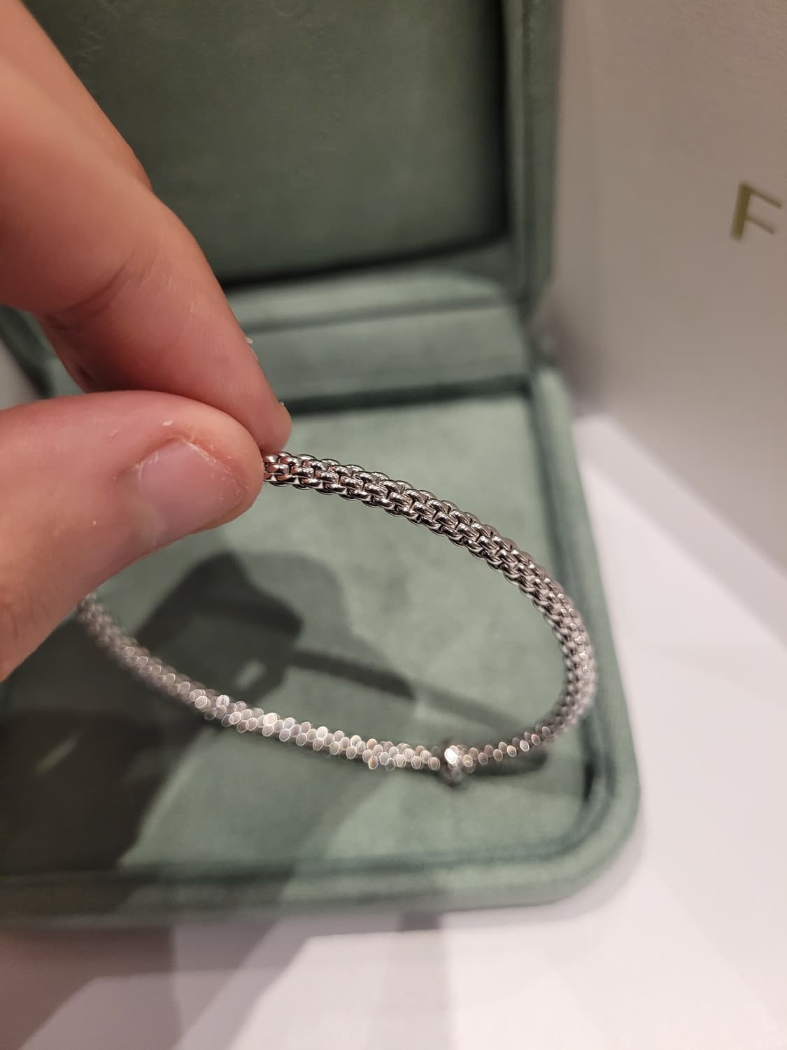 (새상품,풀구성) 포페 프리마 다이아몬드 플렉스 잇 브레이슬릿 팔찌 상품이미지4