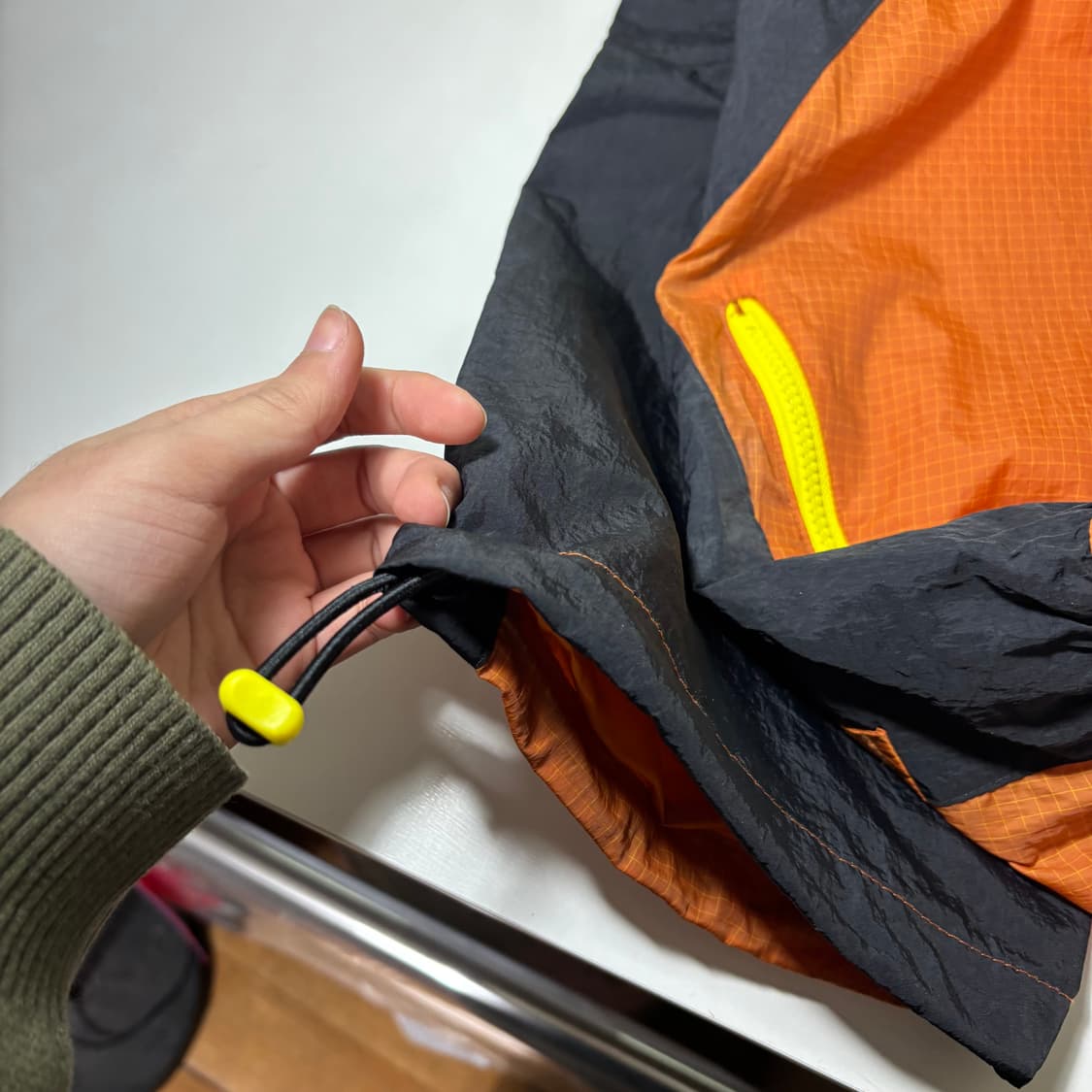 M 나이키 X 조던 다크오렌지 레귤러핏 나일론 우븐팬츠 상품이미지6