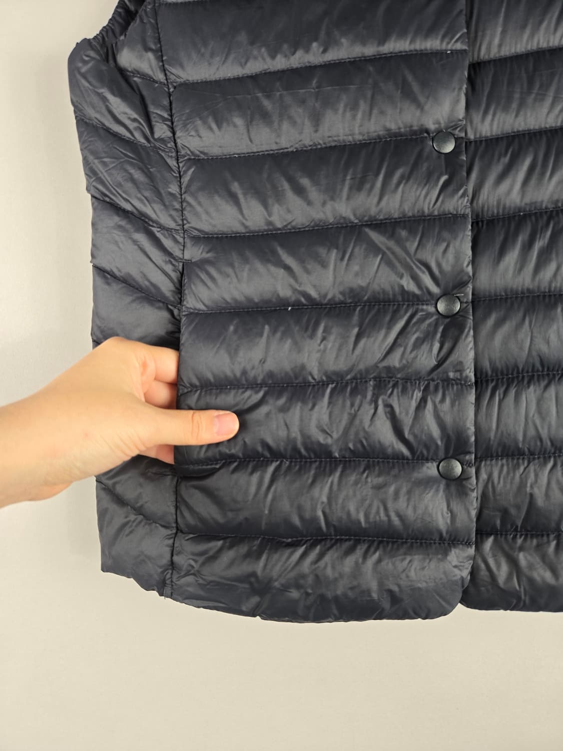 [무료배송]폴햄 XS 여성 경량 구스 다운 패딩 조끼 에어플러스 상품이미지4