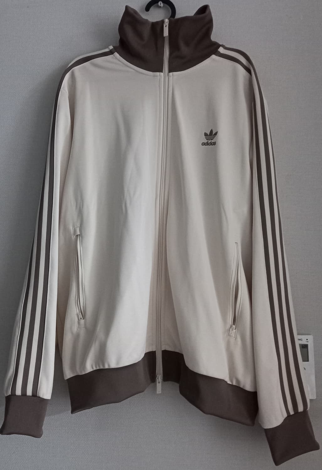 아디다스 희귀 대장급 베이지 브라운 트랙탑 저지 져지집업 110/XXL 상품이미지1