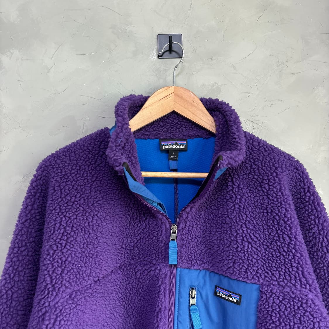 파타고니아 레트로 X 플리스 자켓 퍼플 상품이미지2