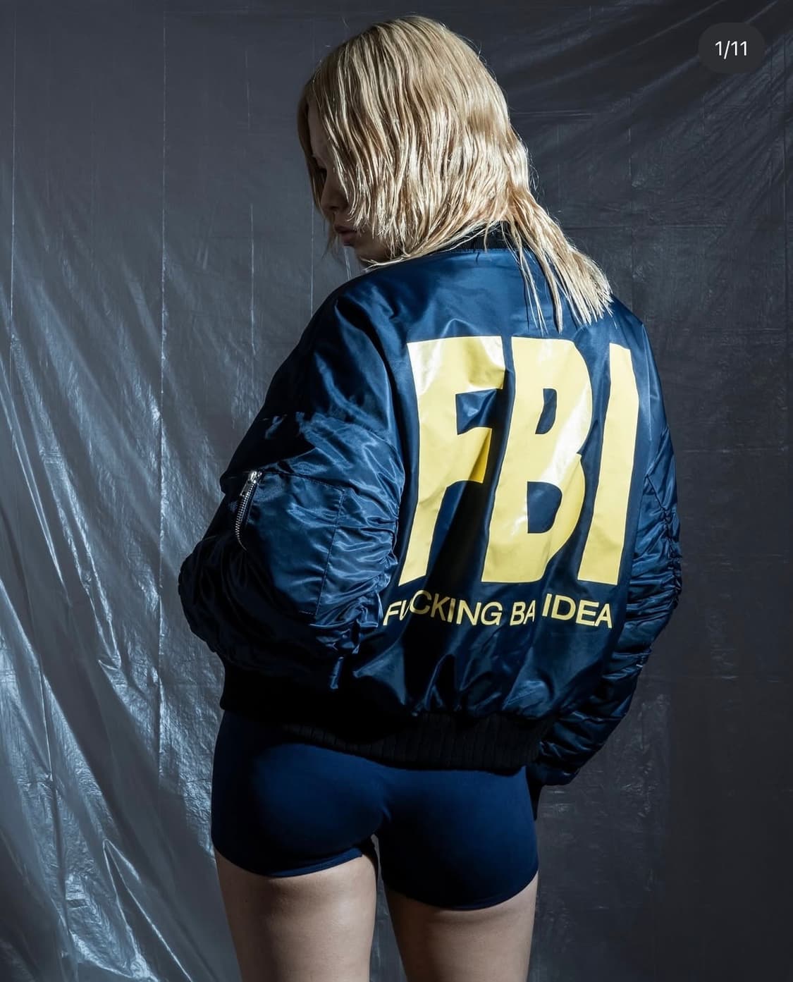 OUTLW reversible FBI bomber 상품이미지5