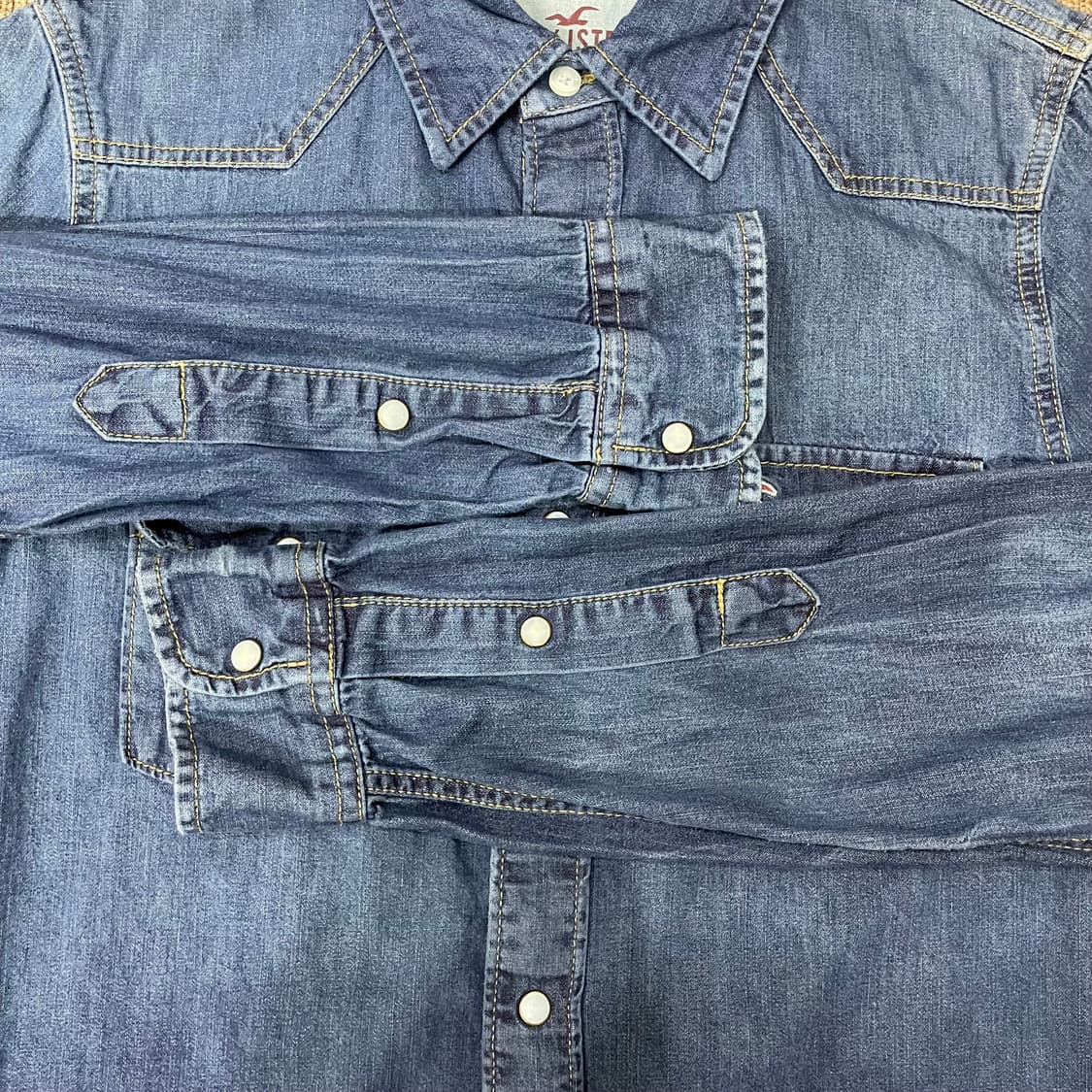  (M) HOLLISTER 데님 셔츠 상품이미지5
