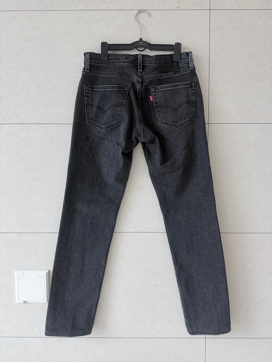 리바이스 511 블랙 워싱 청바지 W30 L32 상품이미지2