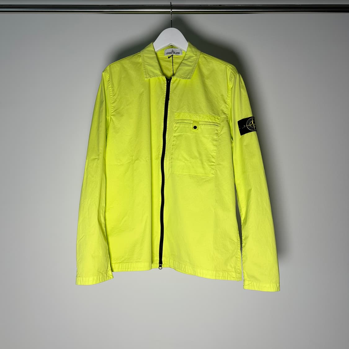 스톤 아일랜드 수피마 코튼 오버셔츠 상품이미지1