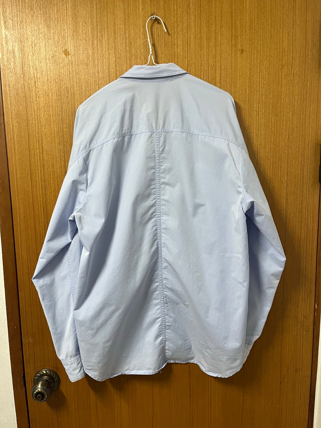 PERENN 스카이블루 셔츠 상품이미지3