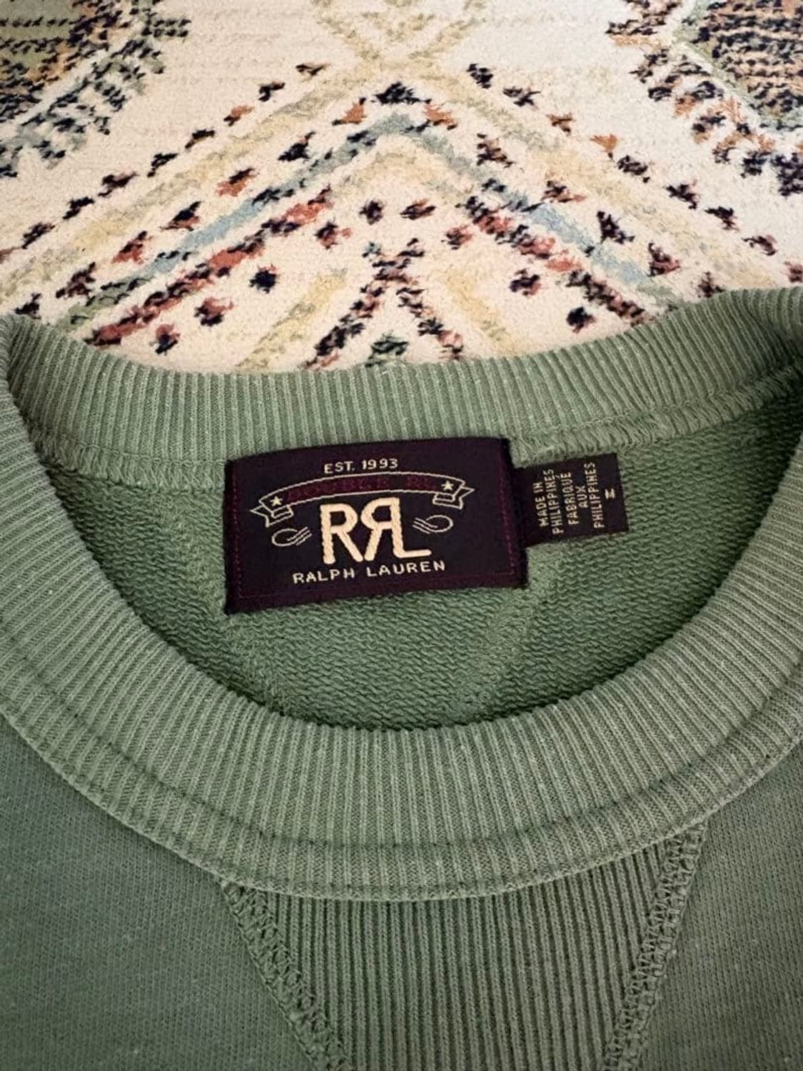 RRL 더블알엘 웨스턴 트레이딩 컴퍼니 맨투맨 상품이미지2