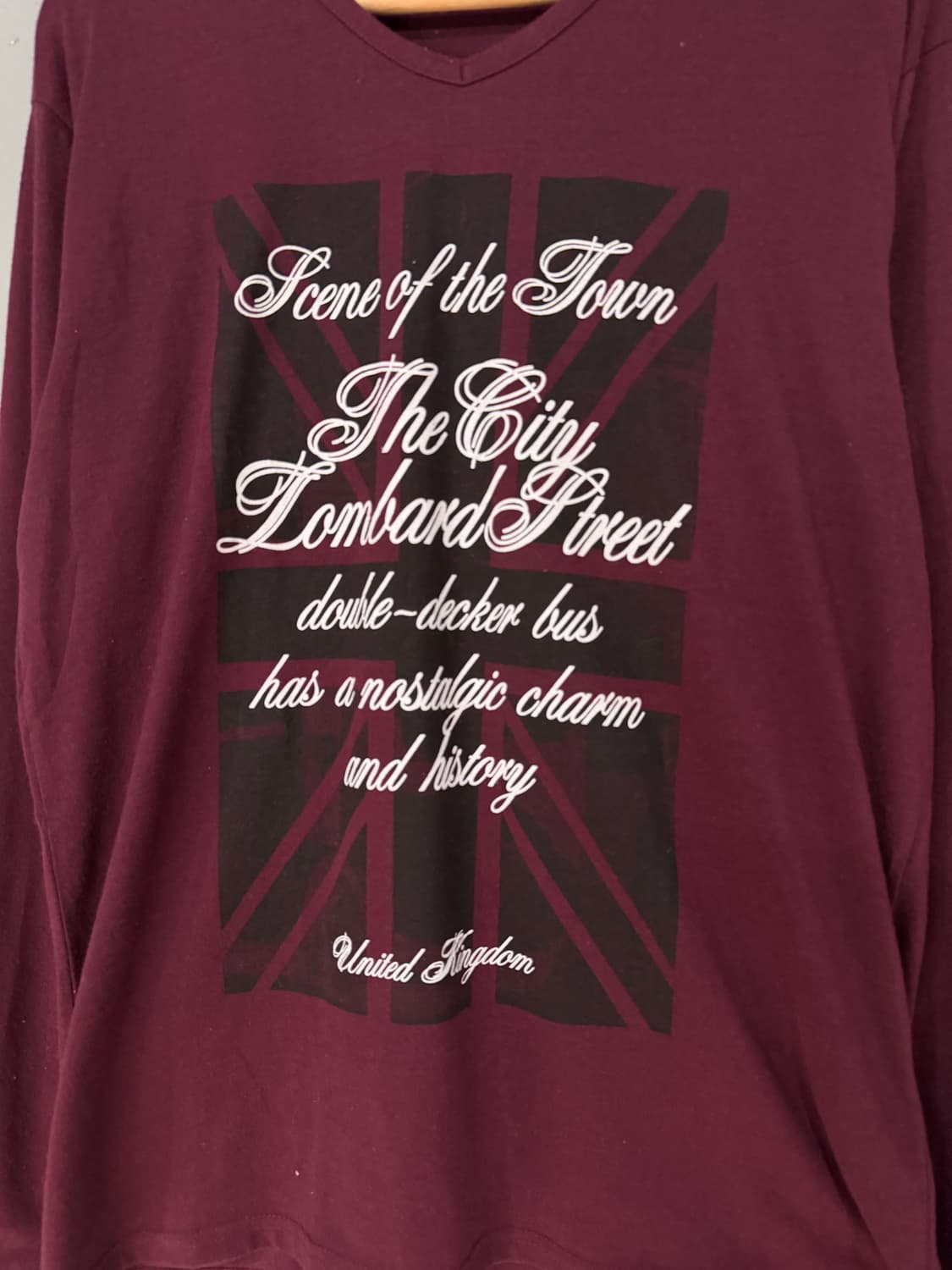 Uk printing & lettering long sleeve 상품이미지7