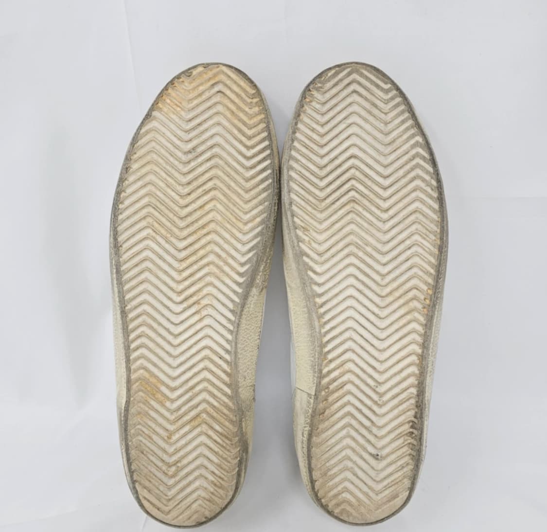 정품 골든구스 슈퍼스타 화이트 골드 스니커즈 39 상품이미지8