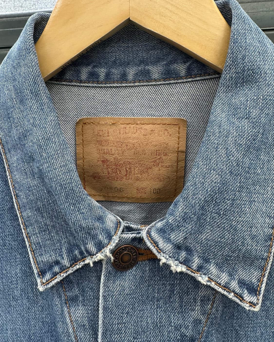 (100)00'S 리바이스 70506 청자켓-M1421 상품이미지3