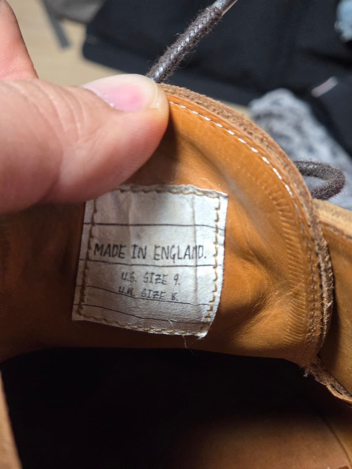 (영국산) 톰브라운 탄 스웨이드 윙팁 처카부츠
 상품이미지8