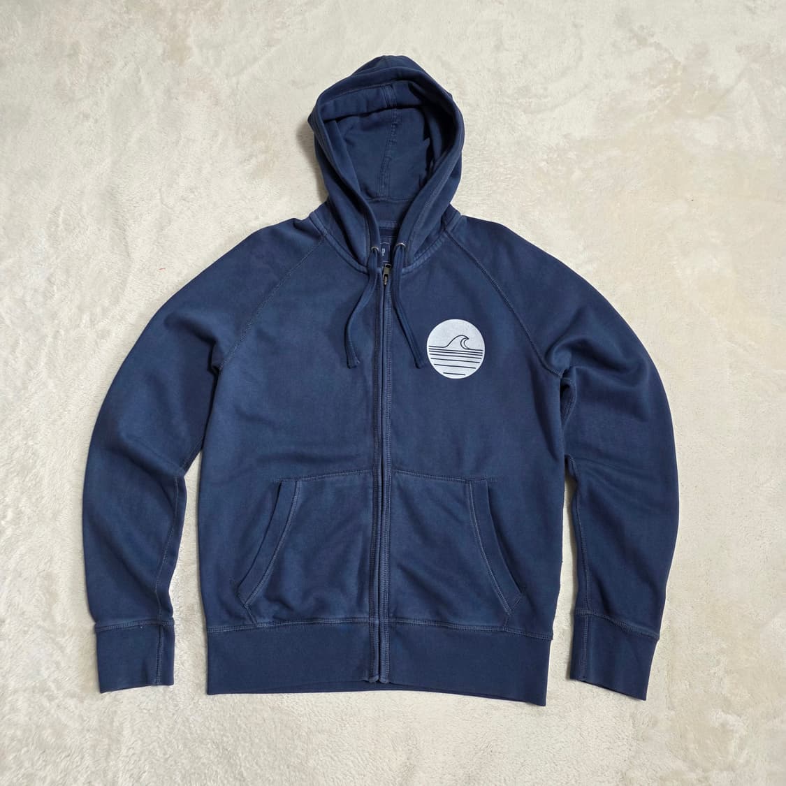 (S)GAP 갭 SURF LOCAL 후드집업 네이비 상품이미지1