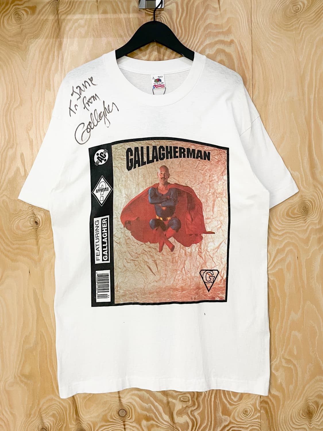 프룻오브더룸 90’s Gallagherman 패러디  티셔츠 상품이미지1