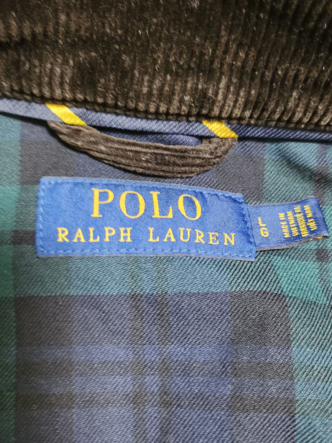 폴로 코듀로이 바라쿠다 앤틱브라운 L 상품이미지3