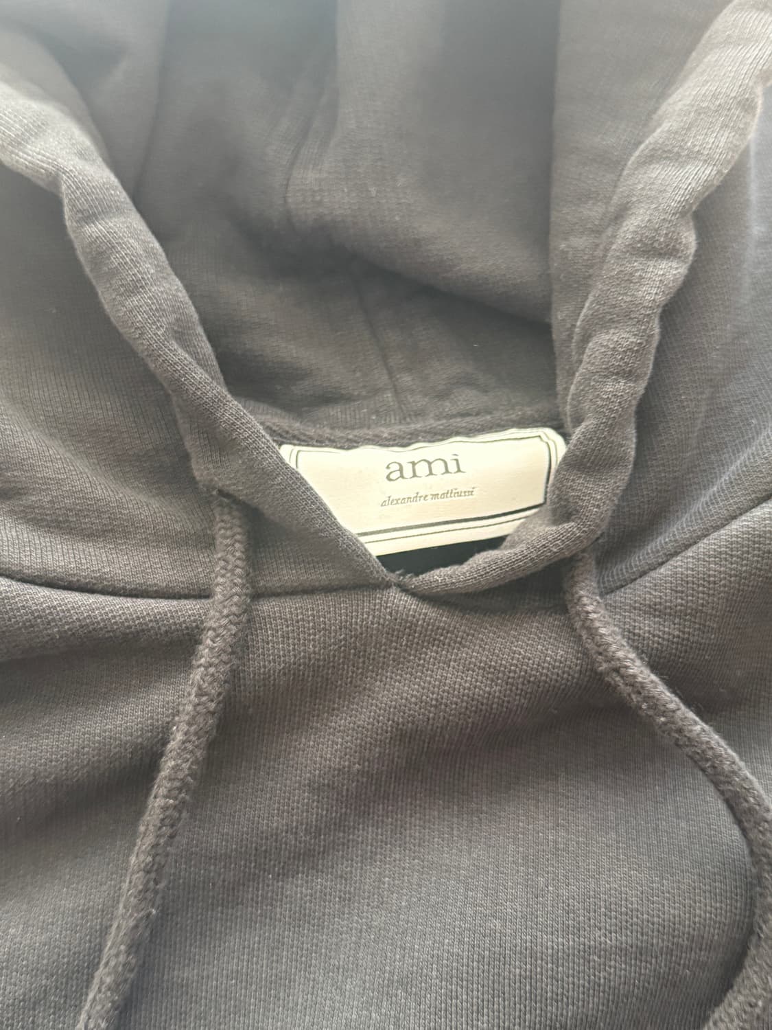 아미 x 스마일리 콜라보 후드티 블랙 (S) 상품이미지2