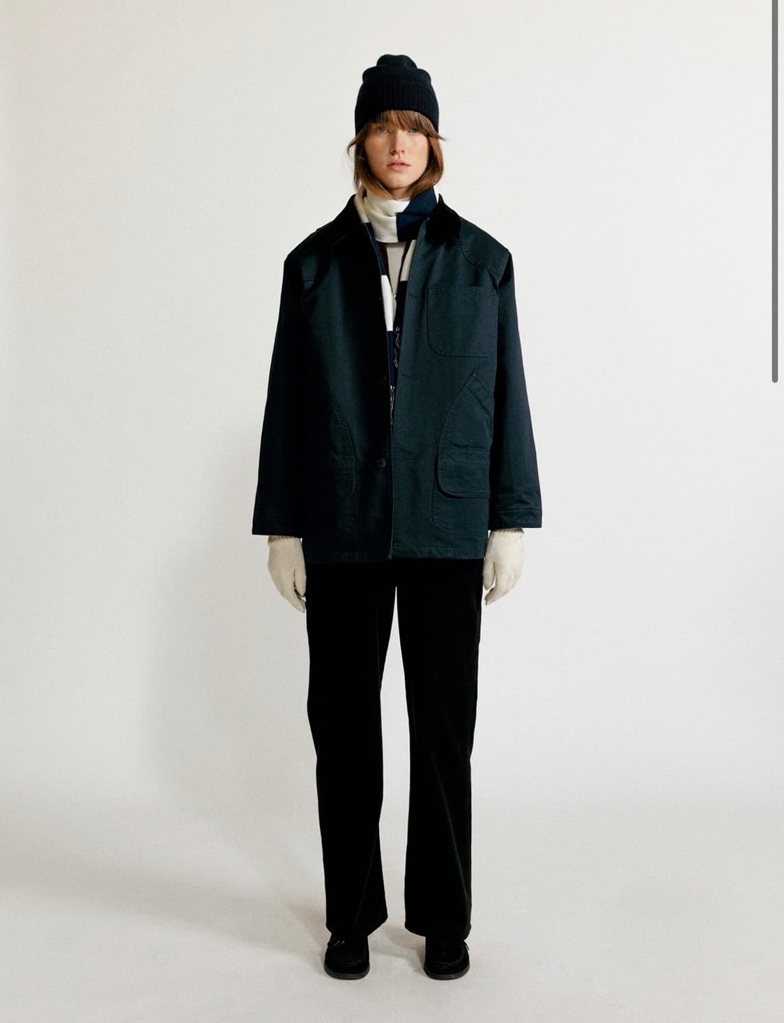 낫띵리튼 Oversized work jacket (Blue green) 상품이미지1