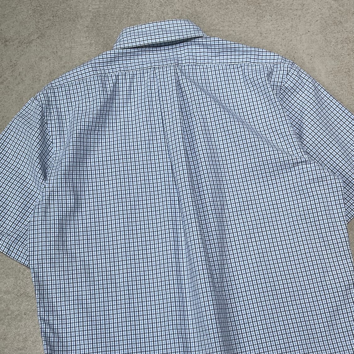 브룩스브라더스 체크 하프셔츠 s10868 상품이미지4