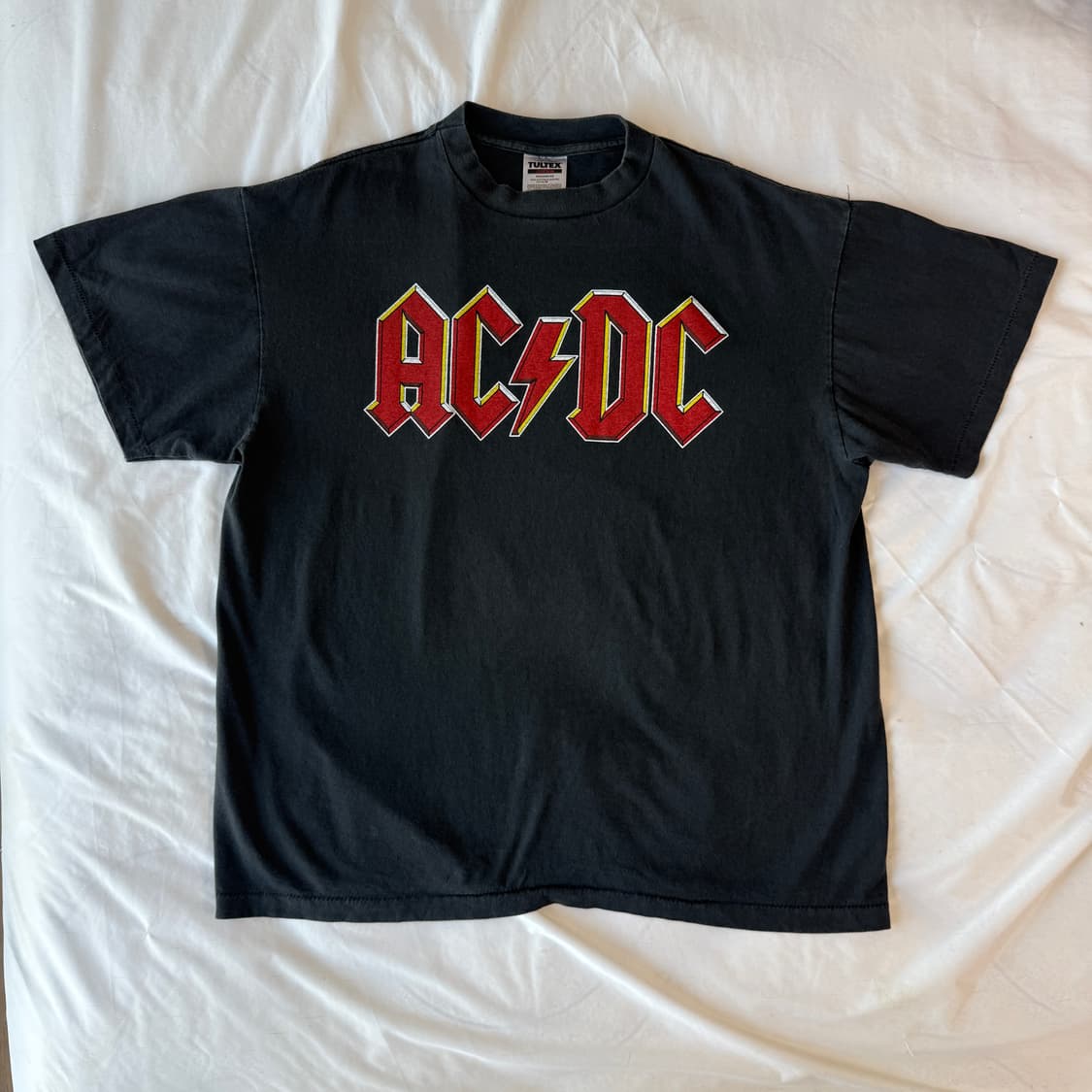 AC/DC Back In Black 80 유럽투어 티셔츠 상품이미지2