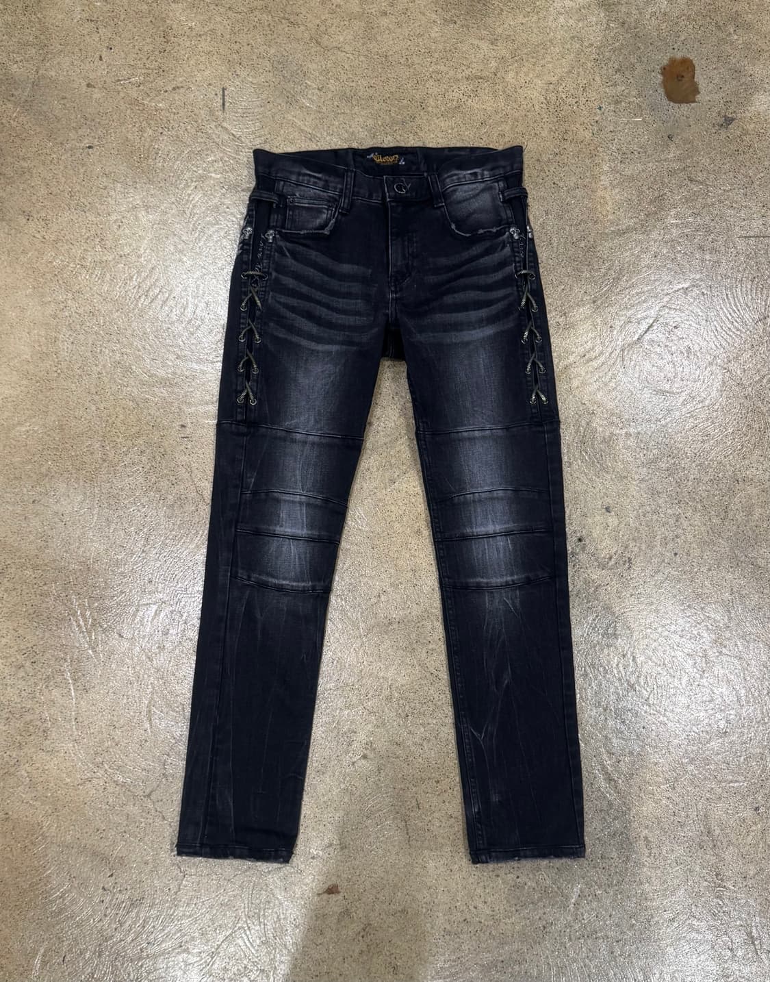 00s Skull Wing Street Fit denim jeans 상품이미지1