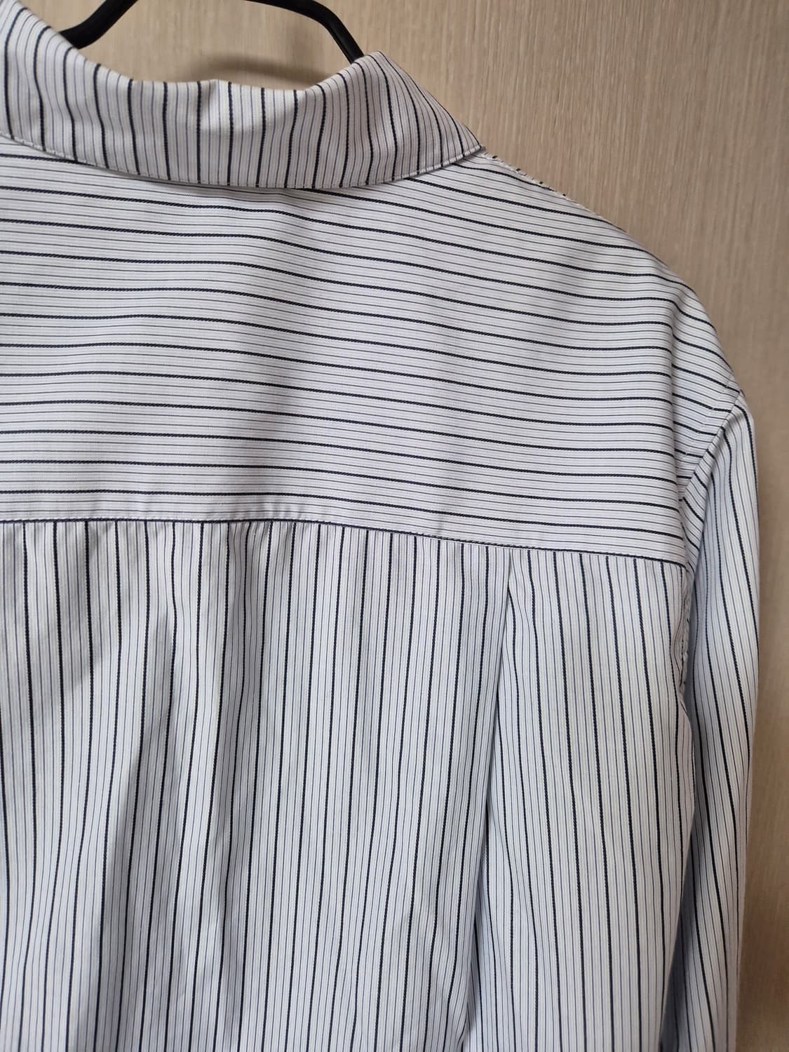 오르 ORR 투톤 스트라이프 셔츠 M 상품이미지6