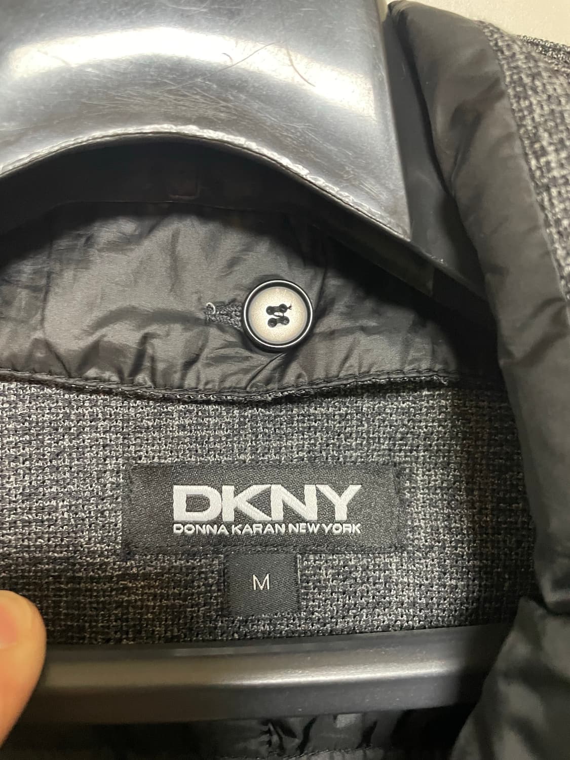 DKNY 남성 구스다운 코트 M 사이즈 상품이미지2