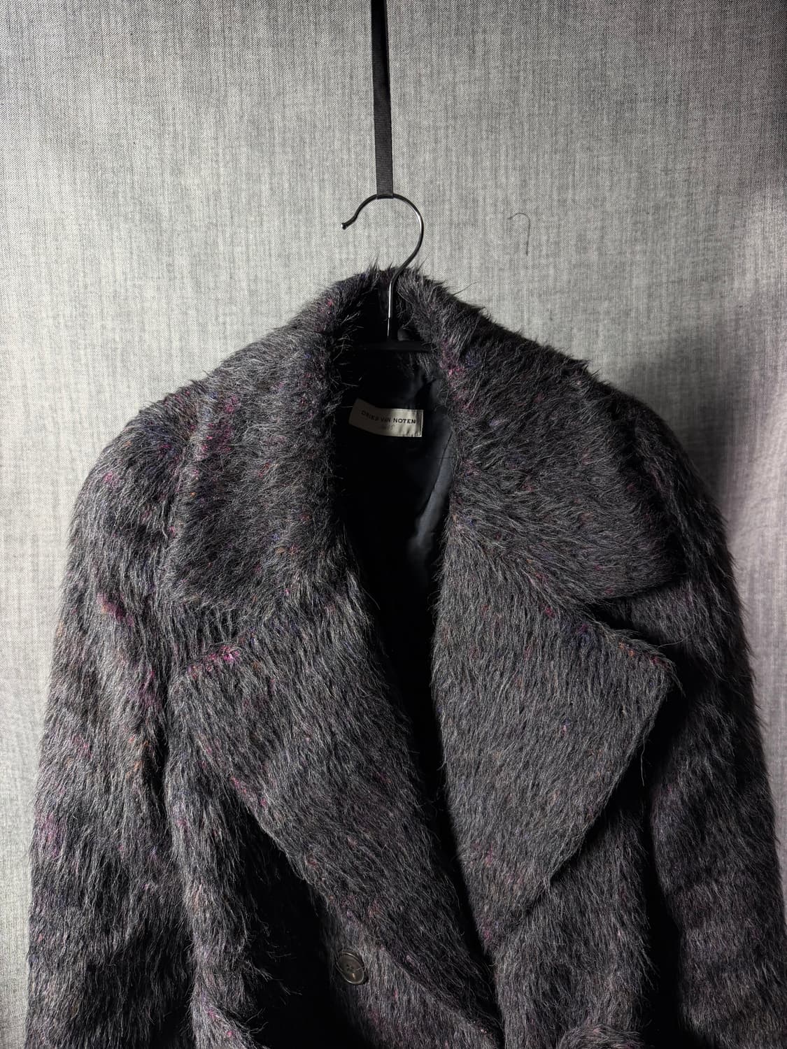 드리스반노튼 모헤어 코트 상품이미지4