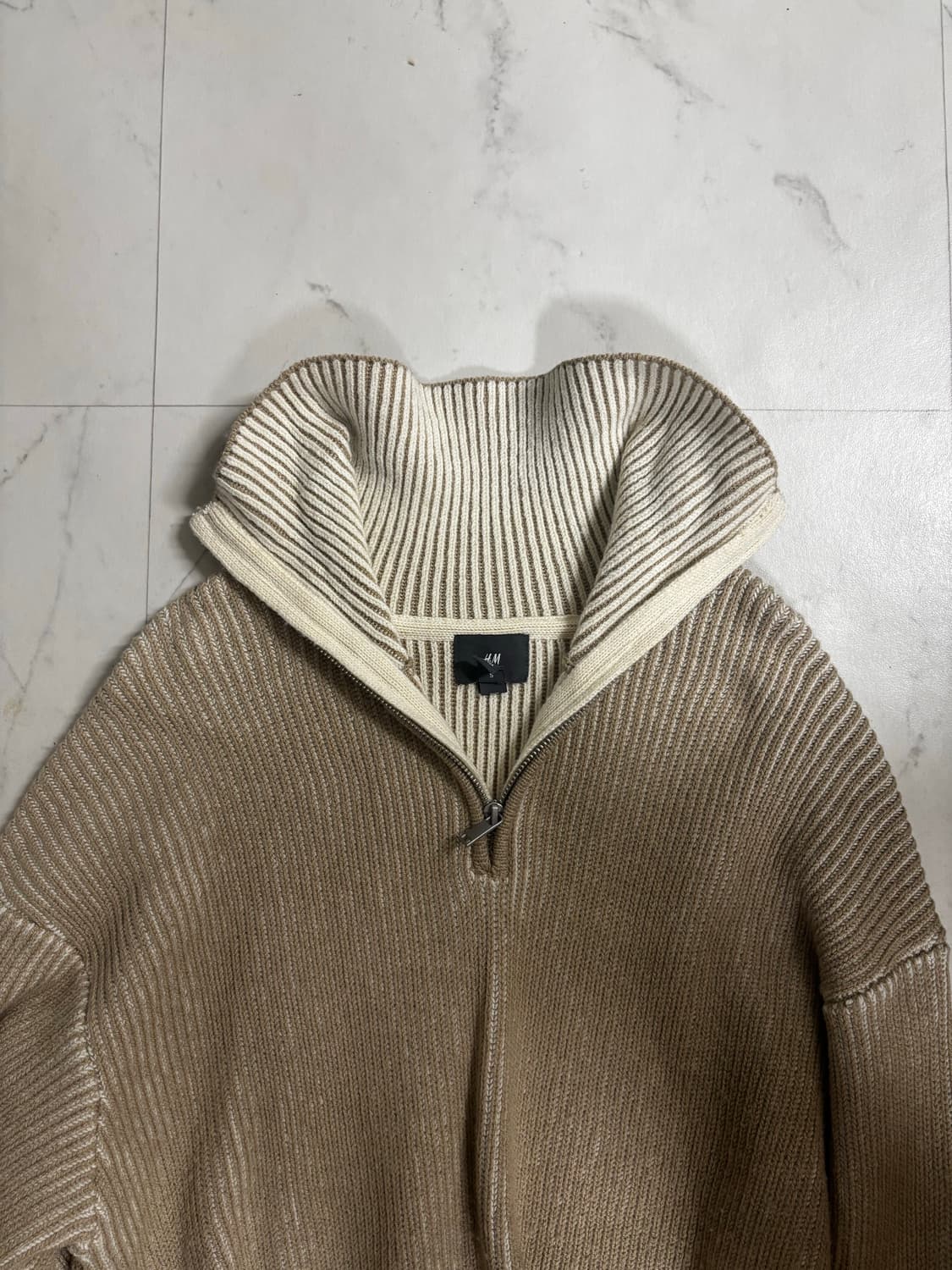 H&M 반집업 터들넥 니트스웨터 상품이미지1