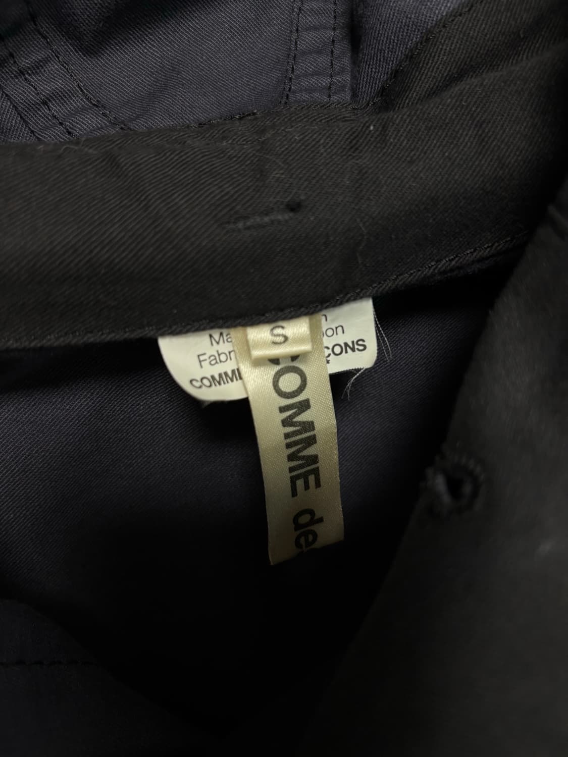 꼼데가르송 후드 플리츠 자켓 상품이미지4