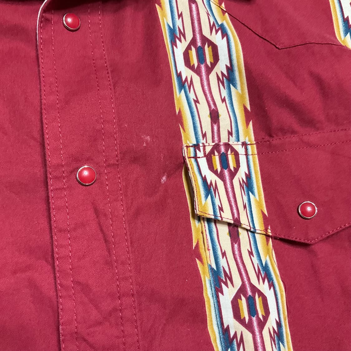 빈티지 랭글러 나바호 반팔 셔츠 상품이미지6