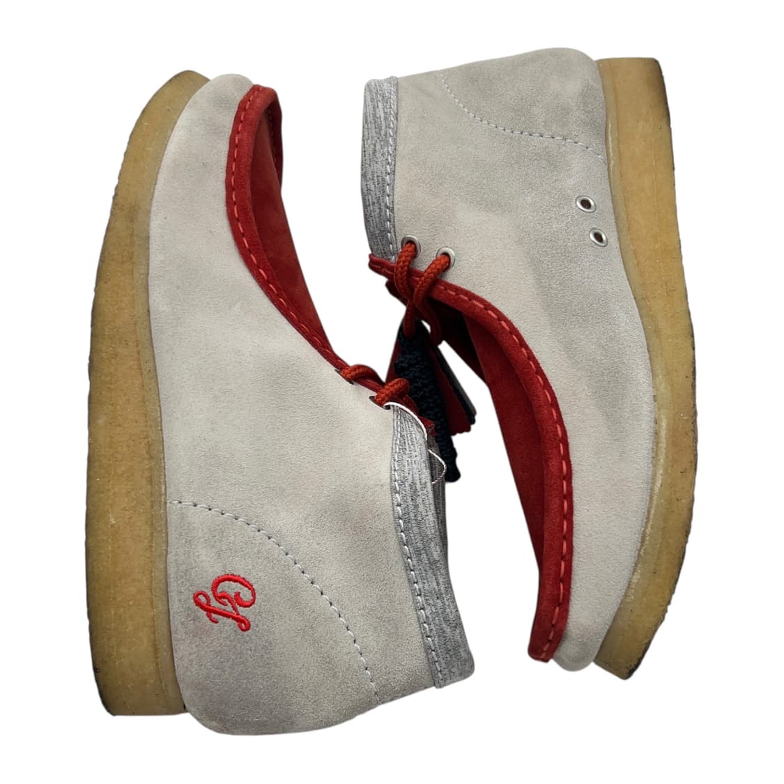 275 클락스 왈라비 부츠 VCY 레드 그레이 상품이미지2