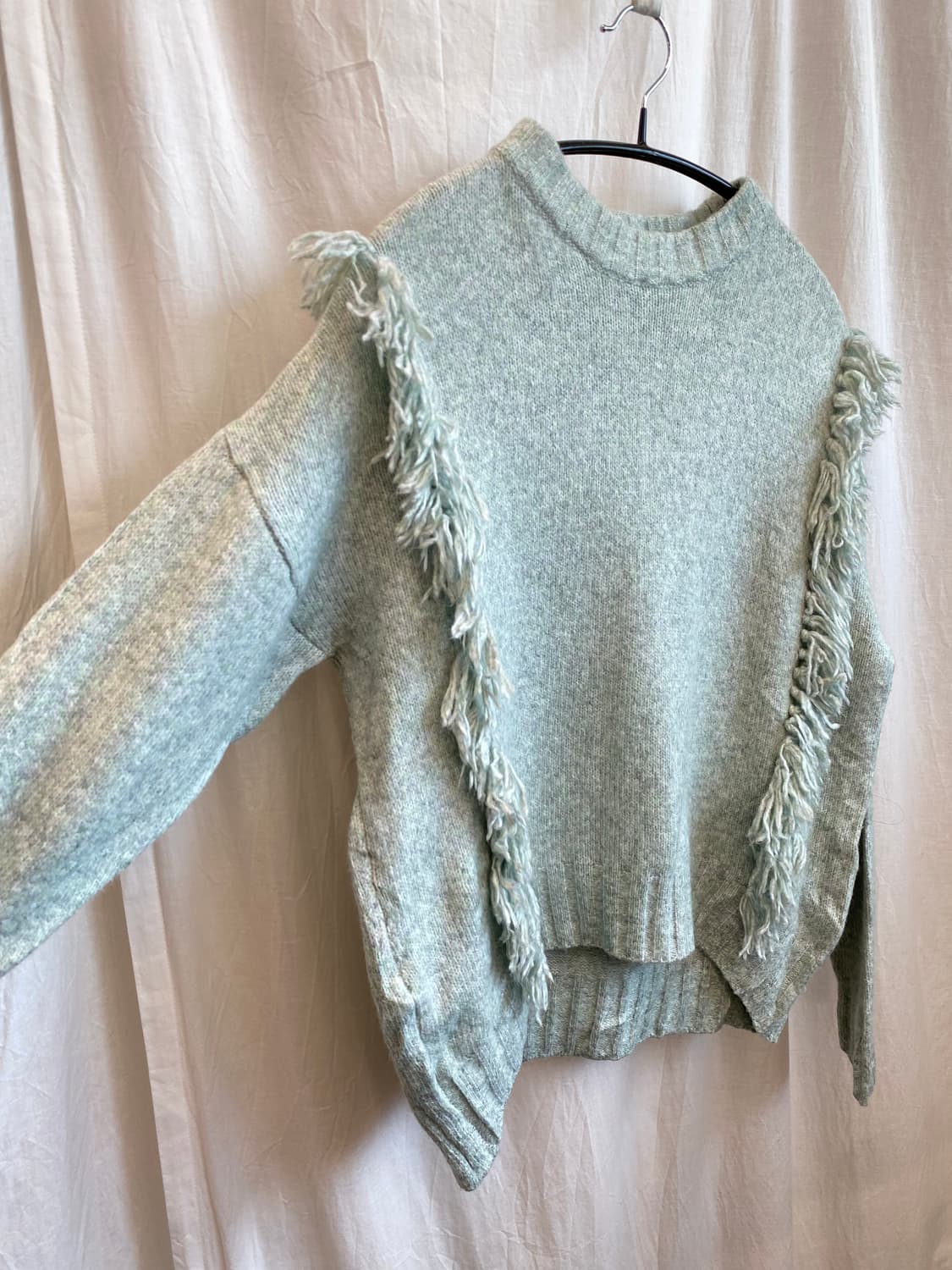 COEN 민트 울혼방 니트(F) 상품이미지5