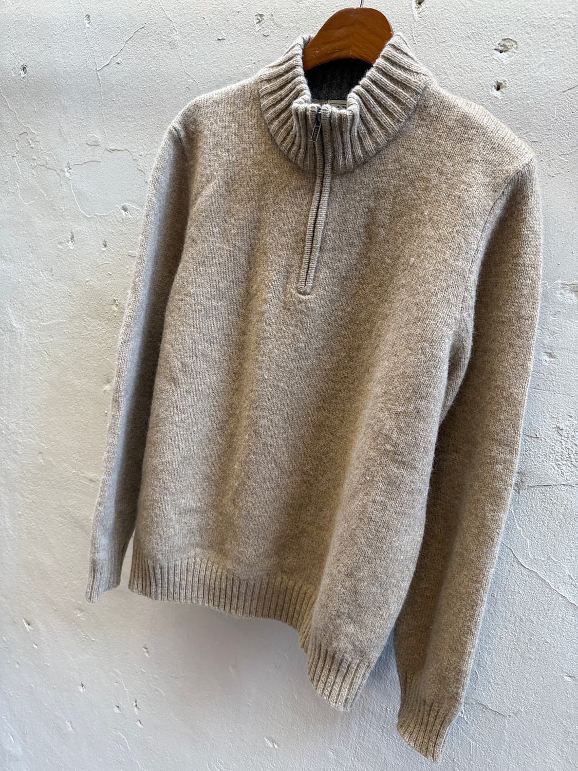 엘엘빈 울 니트집업 상품이미지3