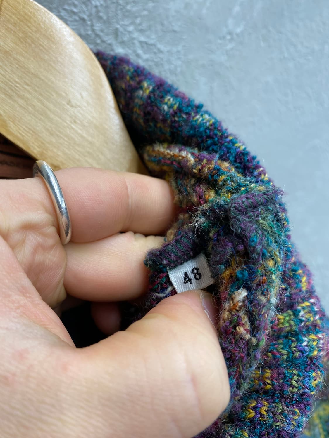 [48] 90s MISSONI 미쏘니 이태리 메이드 에스닉 울 니트 상품이미지7