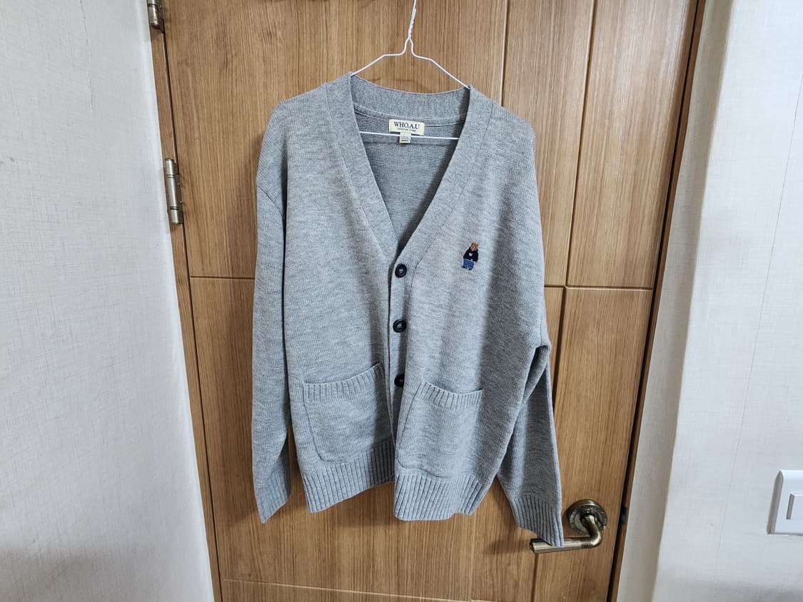 (M)후아유 스티브 V넥 가디건 상품이미지1