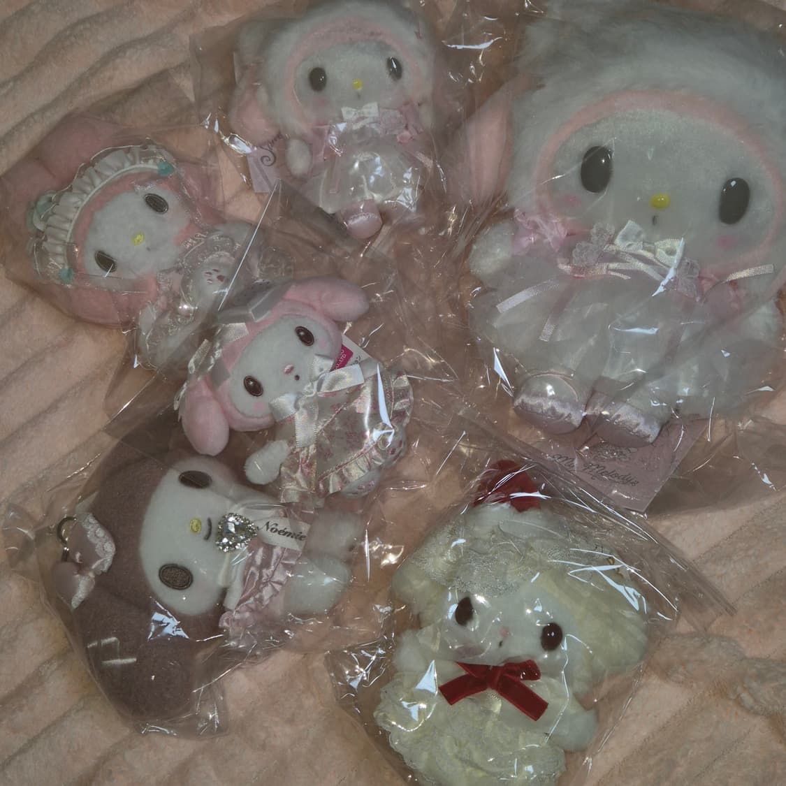 마이멜로디 머랭파티 산리오 마스코트 쇼트케이크 시로네코 시로이치고 마멜 상품이미지2