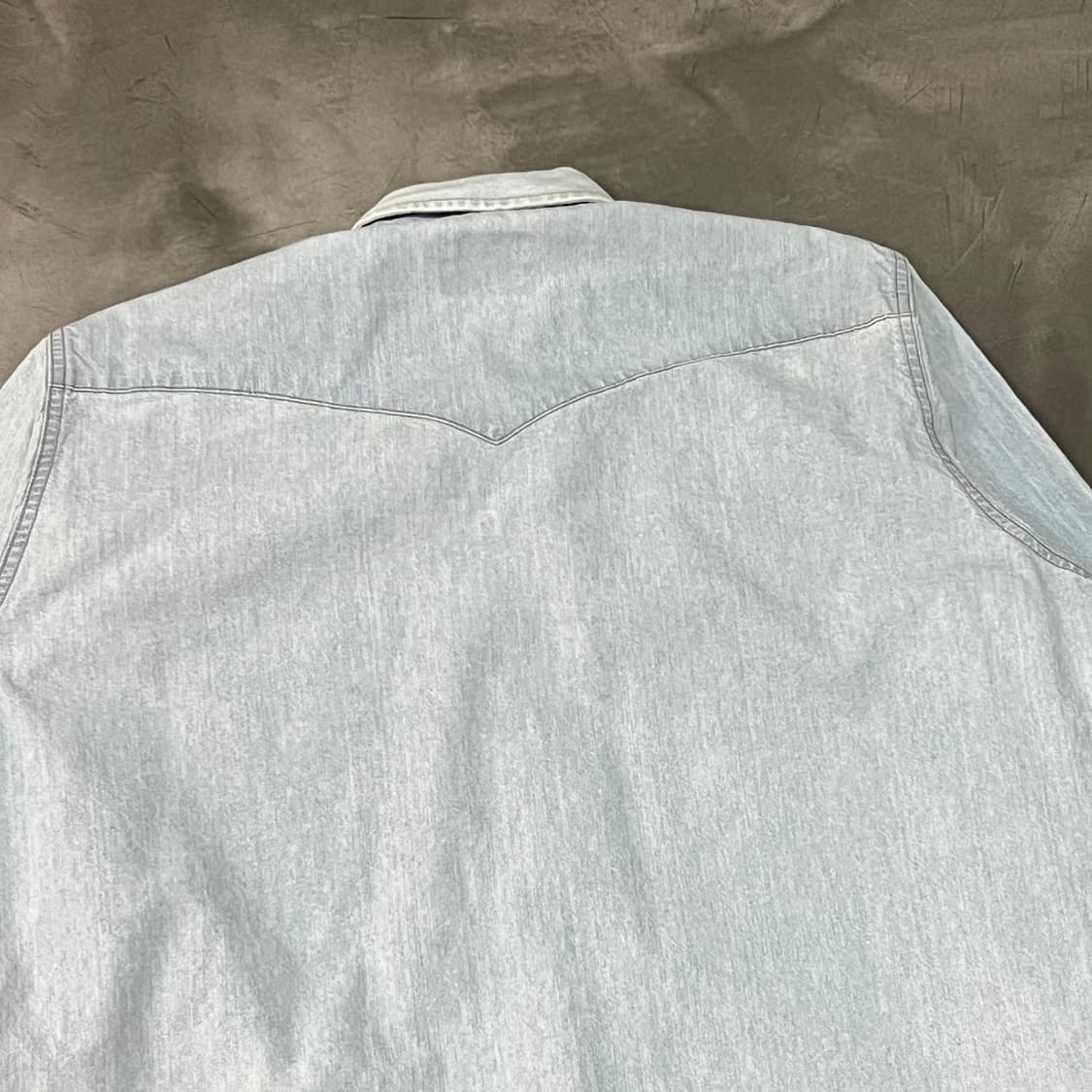  랭글러 웨스턴 데님 셔츠 y14648 상품이미지5