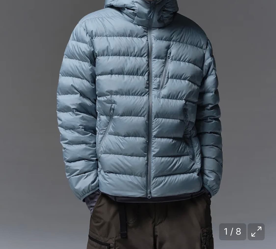 XL 무신사 스탠다드 시티레저 다운 문블루 상품이미지1