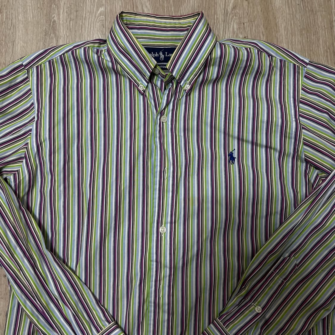 폴로 랄프로렌 스트라이프 셔츠 L/100  상품이미지2