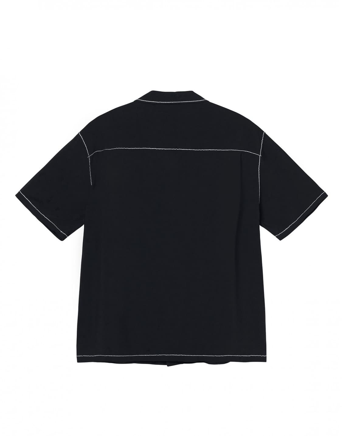 stussy contrast pick stitched shirt L 상품이미지2