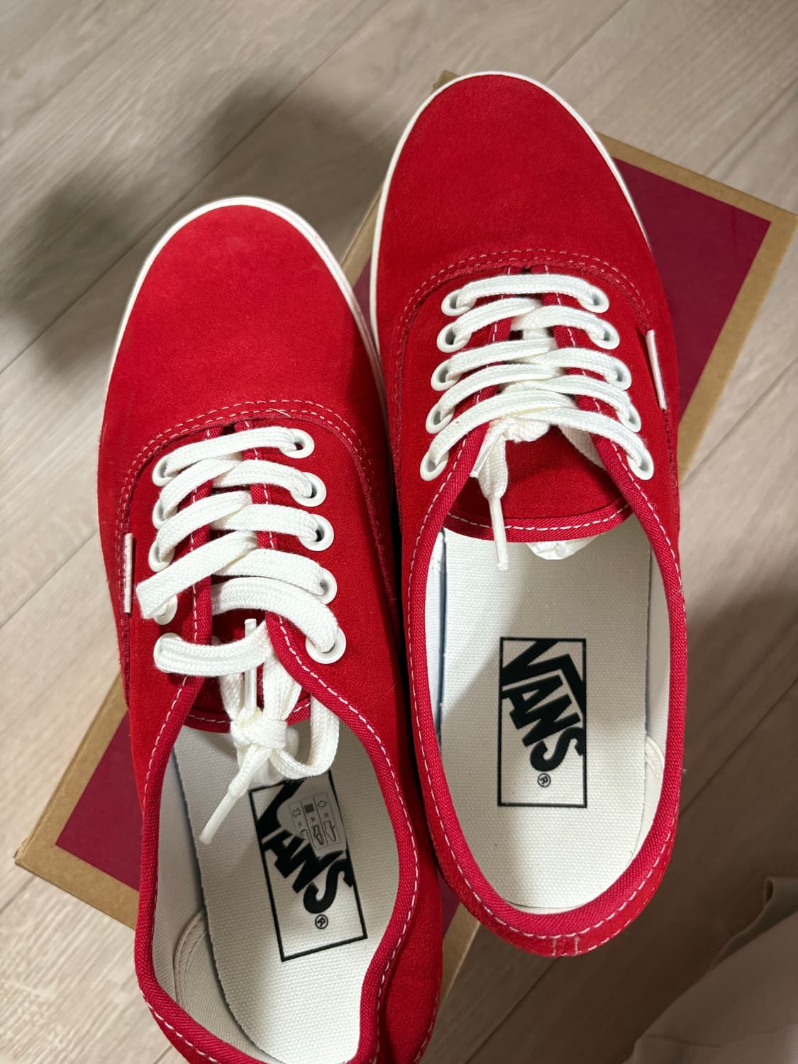 반스 어센틱 레드 245mm 상품이미지2