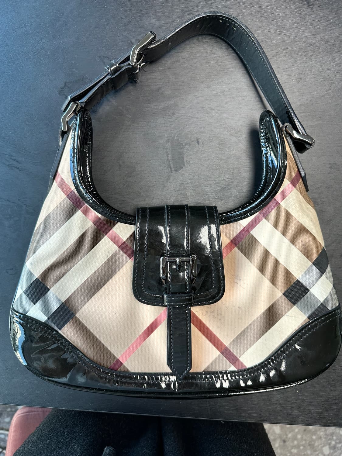 버버리 노바체크 호보백 (정품) 상품이미지1