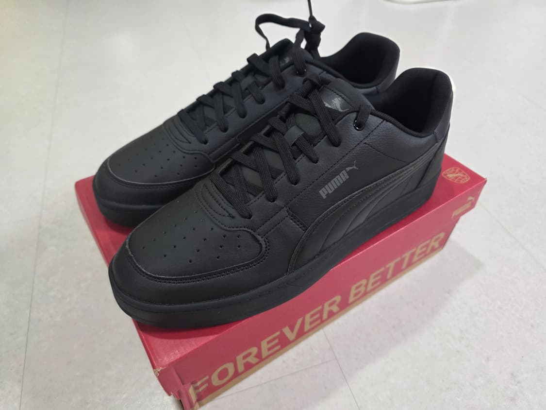 [새상품] 푸마 스니커즈 Caven 2.0 트리플 블랙 310 상품이미지1