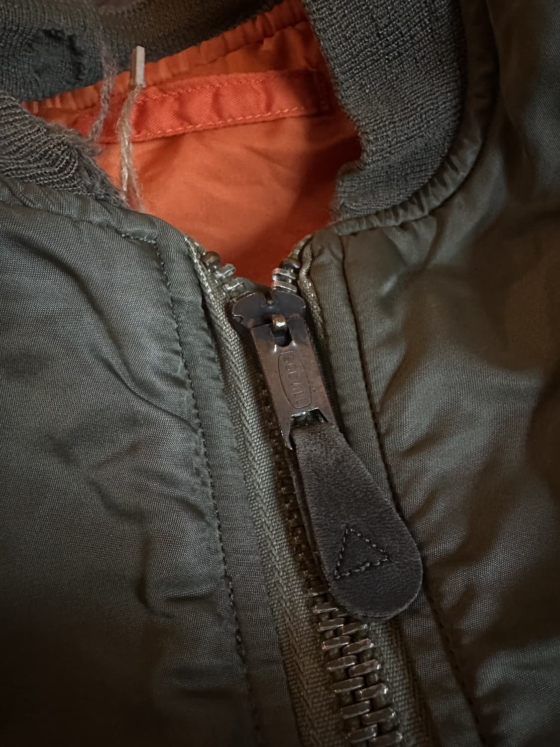 70s USA Original MA-1 8279E Jacket 상품이미지3