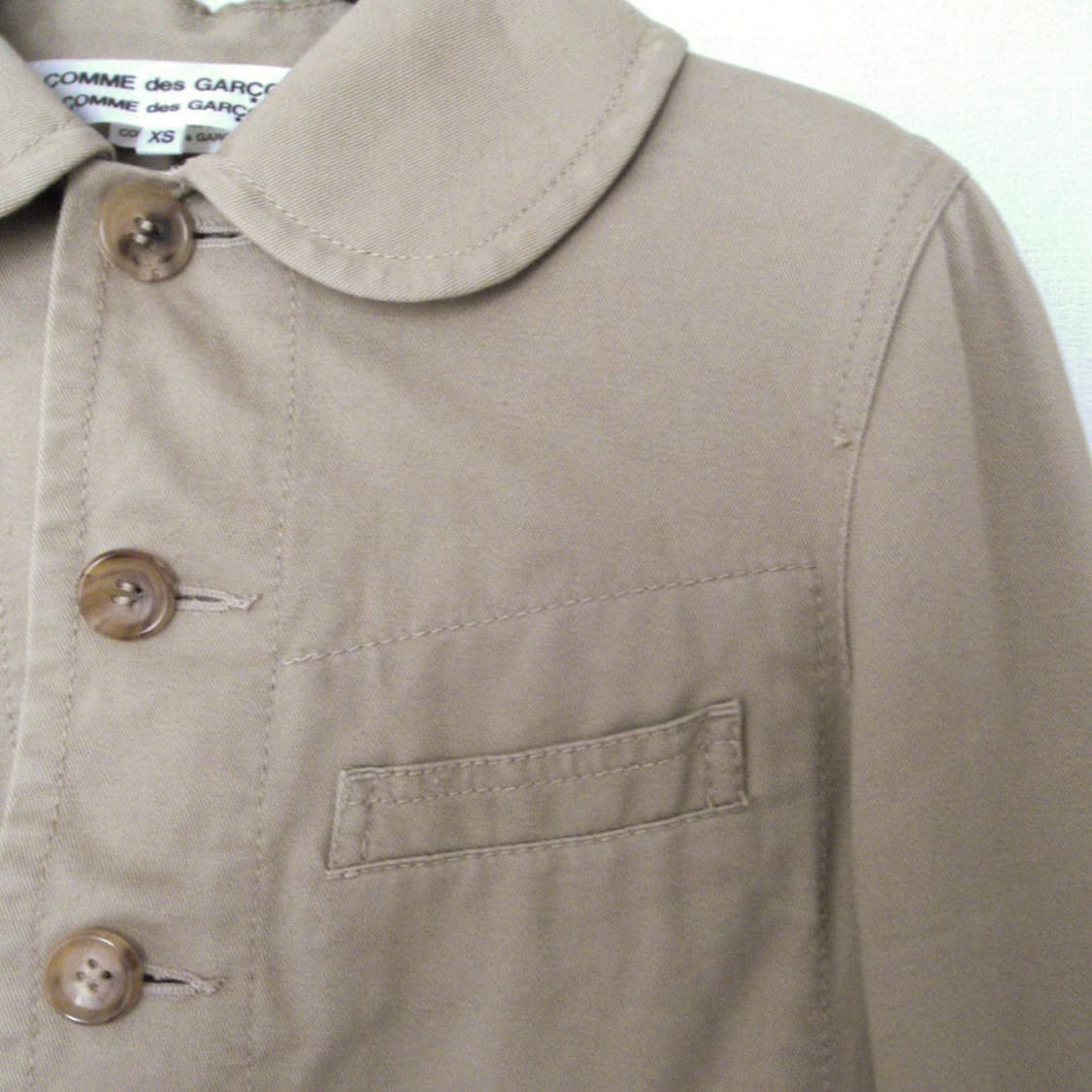 comme des garcons round collar jacket 상품이미지4