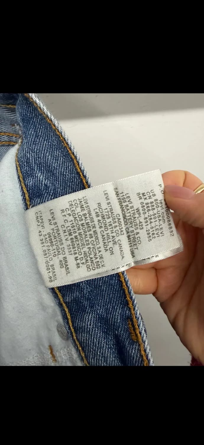 리바이스 00's 550 청바지 데님 팬츠 상품이미지7