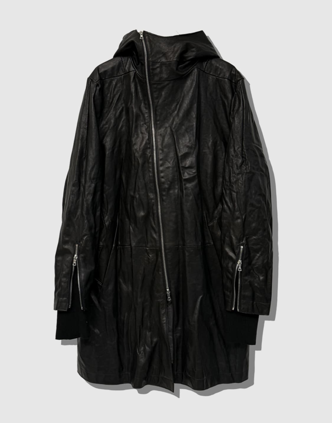 San263 leather coat 50size 상품이미지2